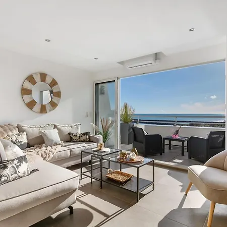 Stella Port Nature Sea View Duplex In The Heart Of The Naturist Village 아파트 아그