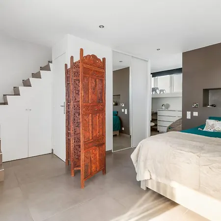 아파트 Stella Port Nature Sea View Duplex In The Heart Of The Naturist Village *