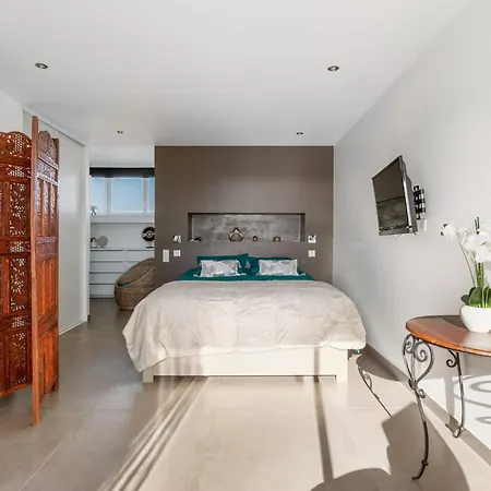 Stella Port Nature Sea View Duplex In The Heart Of The Naturist Village 아그